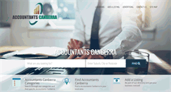 Desktop Screenshot of accountantscanberra.com